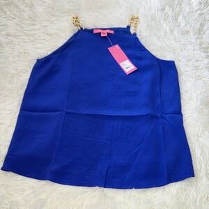 NWT Lilly Pulitzer Johannah Silk Top